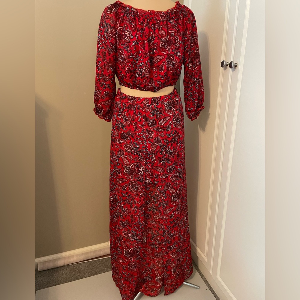 Boho maxi 2 piece set XL